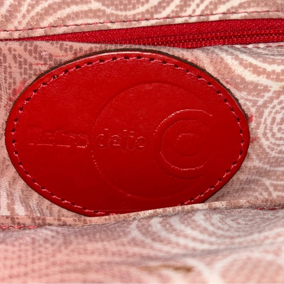 Retro Delic Red Sasha Satchel from Hidesign - Picture 14 of 16